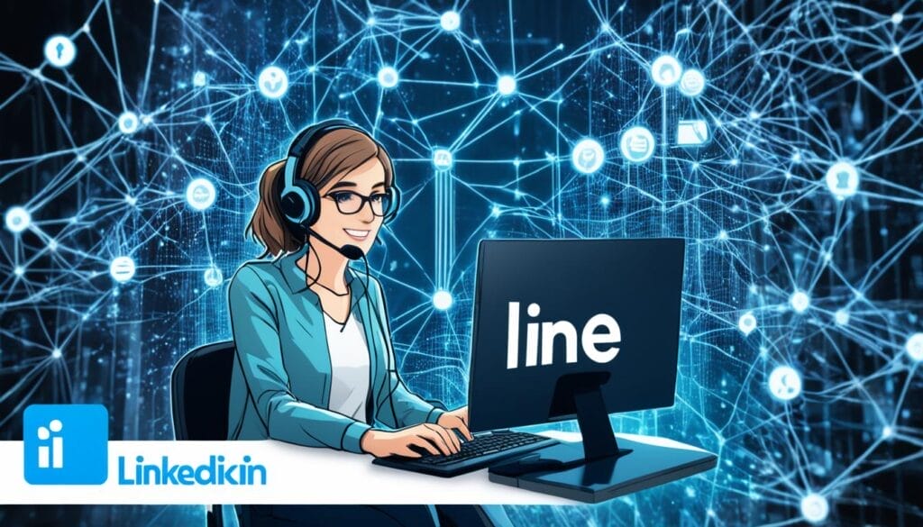 networking on LinkedIn